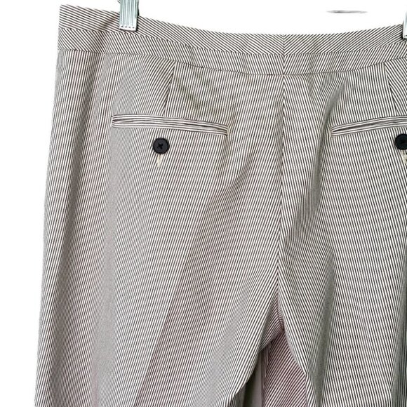 Express trousers, boot cut, medium rise,  pinstripes - Picture 8 of 14